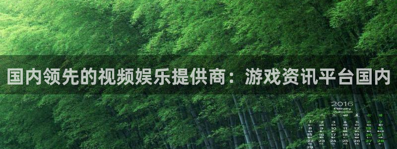 高德娱乐：国内领先的视频娱乐提供商：游戏资讯平台国内